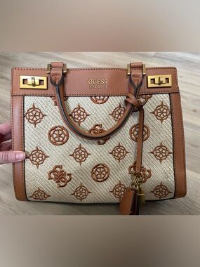 GUESS Katey Luxury Satchel